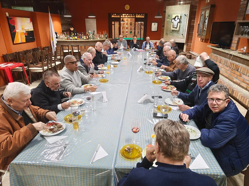 Um jantar entre amigos