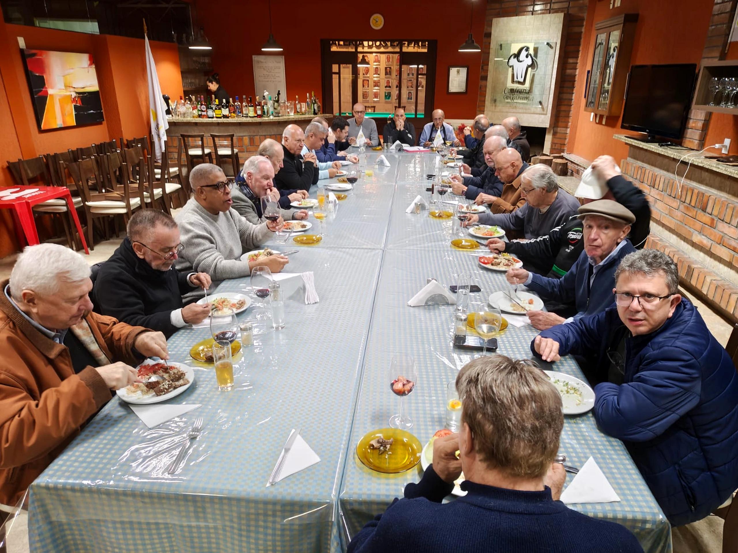 Um jantar entre amigos