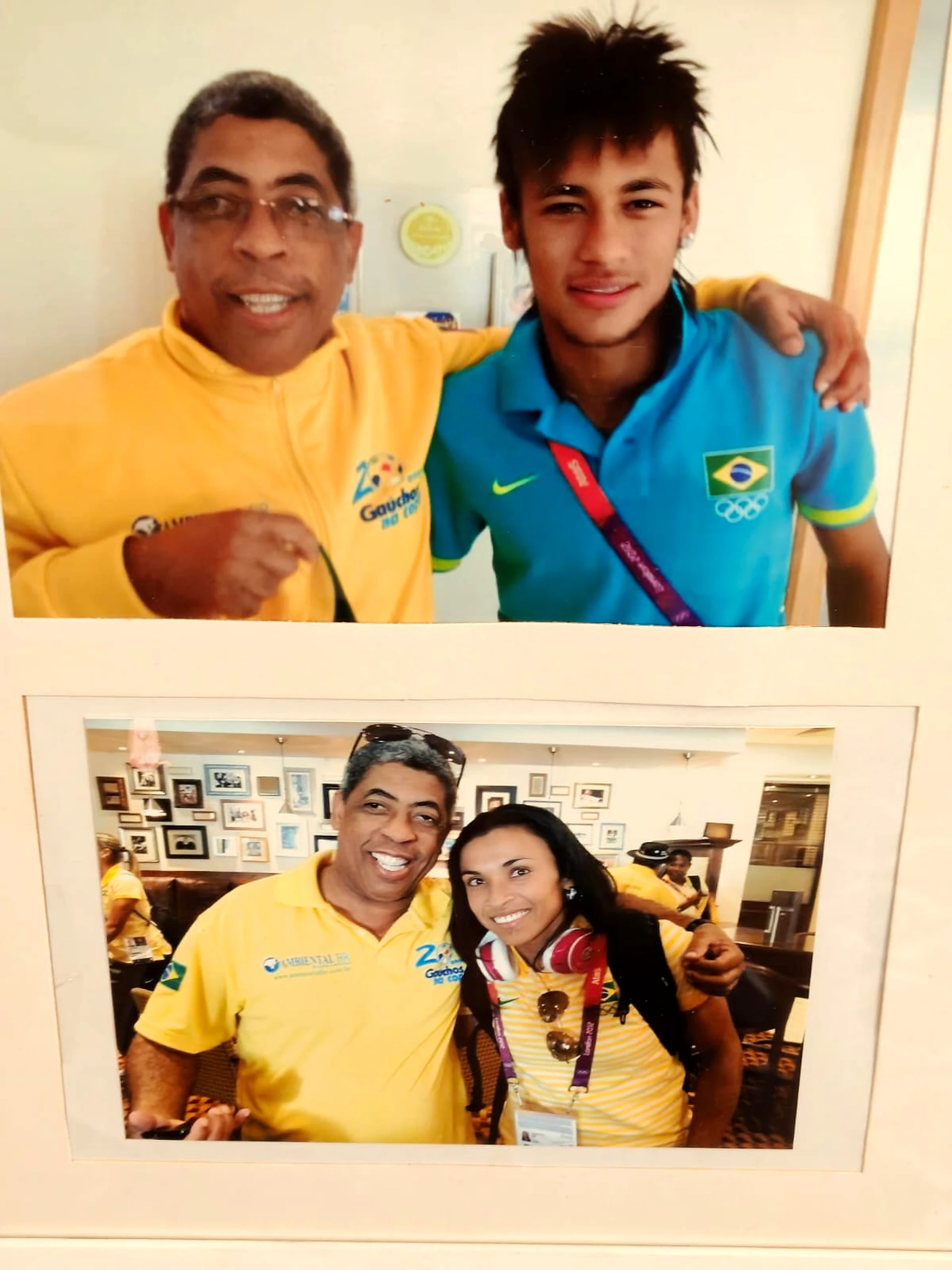 Com Neymar e Marta